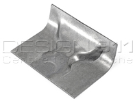 Tow hook plate. Porsche 356B T6 / 356C T6 - 64450605006, PP102D, P102D