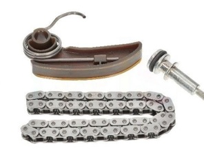 Engine timing chain kit for oil pump gear. Porsche 987.2 / 981 / 718 Boxster / Cayman / 997 / 991 - 9A110523302, 9A110523502, 0PB105508, 9A700836500, 9A110506201, 99970734640, PAF008261 - 71647Set