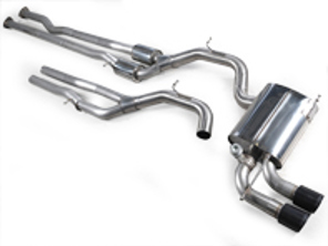 MILLTEK Turbo-back including Hi-Flow Sports Cat 3-inch Race System. Audi RS3 (8P) Sportback S tronic