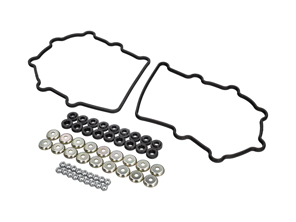 Chain housing lid fitting kit with gaskets. Porsche 964 / 993 - 96410510701, 96410510801, 96410518101