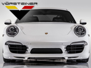 Vorsteiner V-GT Aero Carbon Front Spoiler & Carbon Center for Porsche 991 Carrera - 9600POV