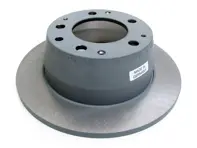 Brake disc solid rotor Rear. Porsche 911 T / 912 1969 - 90135240117
