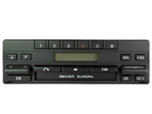 Becker Europa Universal in 4-channel-version. Porsche 964 / 993 - 11232