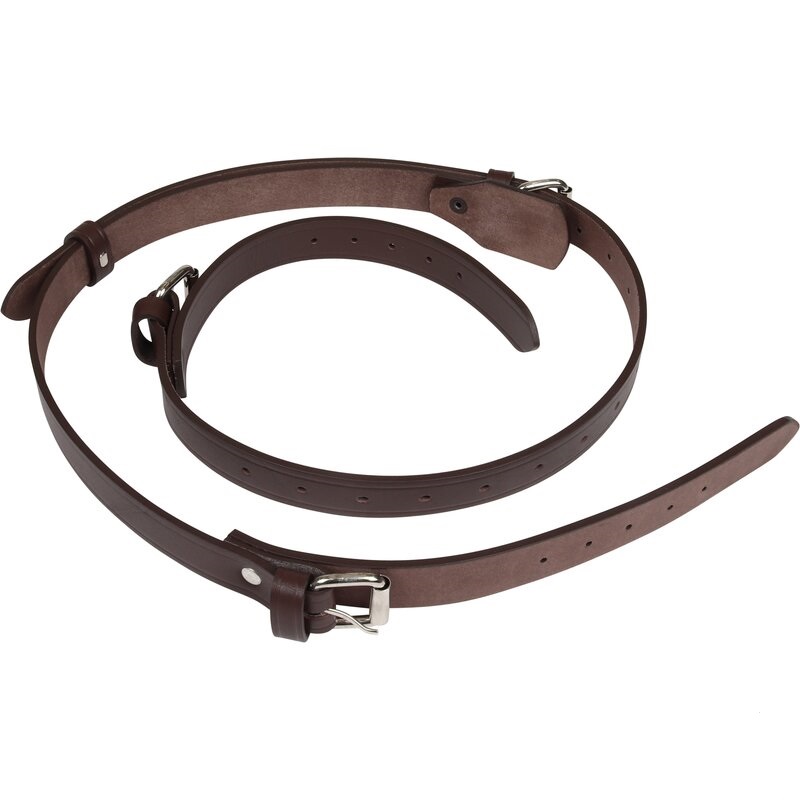 Leather strap set for luggage rack. Porsche 356 / 356A / 356B / 356C