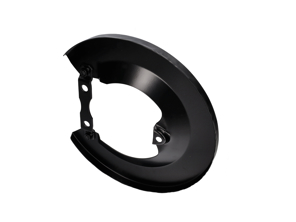 Brake disc cover plate complete, REAR. Porsche 914-6 - 90135280121, 91435208500, N0102353, N01224111, N0122418 - BRK14.1.105
