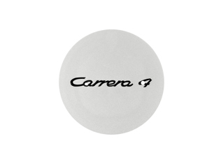Wheel cap Silver with 'CARRERA 4' black logo. Porsche 993 - 9933613030461M