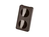 Window switch, Brown. Porsche 924 / 944 - 47795962201C, 47795962289S - URO-002894, URO-002895