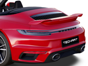 TechArt carbon fibre rear spoiler type I. Porsche 992 turbo cabriolet - 092.121.881.009, 092.121.881.009G, 092.121.881.009M