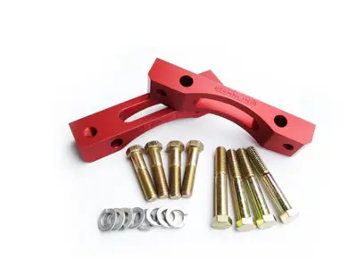 Rennline Brake Caliper Adapter Kit for Boxster/993/993TT Calipers. Porsche 964/944S2/968 - CS04