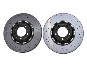 Rear Carbon-Ceramic Brake Disc Upgrade Kit. Porsche 992.2 Carrera S / GTS 2024>> - 992615601K, 992615602R - 9M992615601A