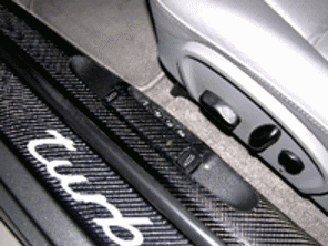 Carbon Fibre Bonnet Boot Control Panel. Porsche 997/987
