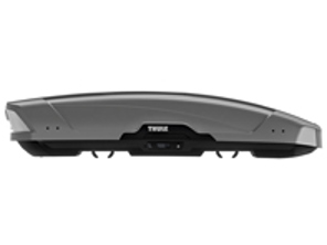 Roof Box Thule Motion XT Sport 300L Titan Glossy for Porsche Cayenne / Panamera / Macan / Taycan / 991 / 992 / 997 / 996 - 629600, 95804400025, 95804400026