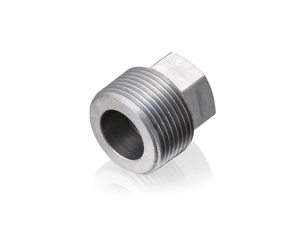 Hexagon head screw plug without magnet – silver galvanised. Porsche 356 - 51920115