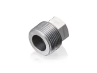 Hexagon head screw plug without magnet – silver galvanised. Porsche 356 - 51920115