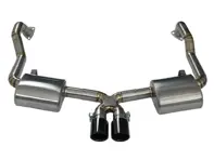Rear sports exhaust titanium without valves. Porsche 987.2 Boxster / Cayman - 98711311731, 98711311732, 987113117BX, 98711311831, 98711311832, 987113118BX, 987113118AX, 987113117AX - 9M98711311731