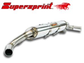 Exhaust Muffler / Silencer Rear box O70 (Twin exit). Porsche 911 3.0 SC 77-83 Supersprint - 247704