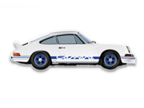 PORSCHE 911 2.7 RS. Shaped Plexiglass