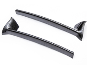 Rear bumper lip spoiler  carbon fibre. Porsche 987 Cayman 06-09 - AP987611, AP-987-611