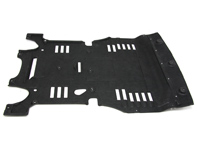 Underbody trim, Front. Porsche 95B.1 Macan - 95B863821B, 95B863821A