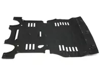 Underbody trim, Front. Porsche 95B.1 Macan - 95B863821B, 95B863821A - 95B 863 821 B