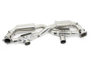 Sport catalytic converter bypass pipes. Porsche 993 Turbo 1995-97 - 1620300610, PO-93360SX, 99311321357, 99311321358, 99311321359, 99311321457, 99311321458, 99311321459