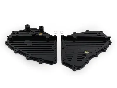 Billet aluminium timing chain covers. Porsche 911 - 93010506410, 93010506308, 93010506401, 93010506411, 93010506301, 93010506312, 93010506402, 93010506302, 93010506403, 93010506303, 93010506404, 93010506304, 93010506405, 93010506305, 93010506406, 93010506306