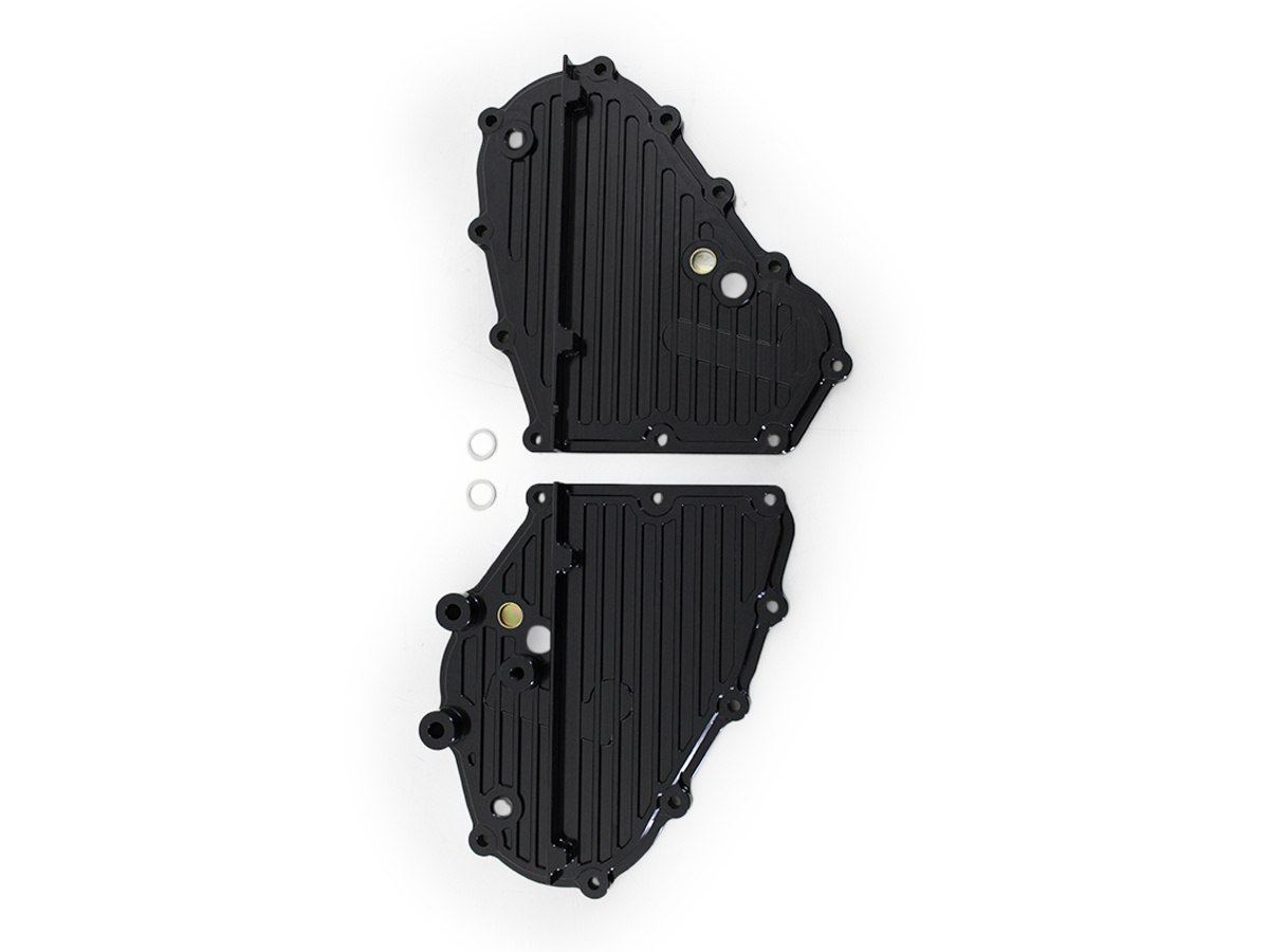 Billet aluminium timing chain covers for Porsche 911 93010506410