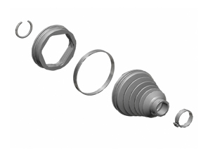 Inner CV Joint Boot / Repair Set. Porsche 95C Macan-e 2024>> - PAD498201