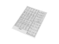 Sticker For Relay And Fuse Lay Out. Porsche 964 Carrera 2 / 4 1990 - 96461020903, 96461020901