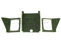 Battery box rear wall (3 piece). Porsche 356B T5 (1960-61) - 64450103200, PP114B, P114B