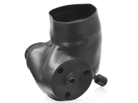 Protective cap, lower, for electric motor of pop-up headlight. Porsche 924 / 944 - 477941386