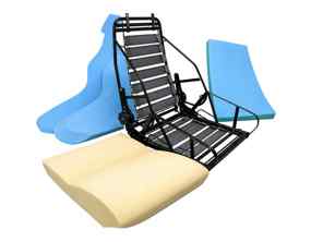 Seat Frame and Foam Kit with for Standard 3-Point Belts Vic Elford. Porsche 911 / 914