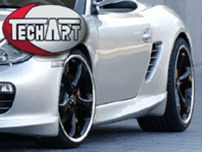 TechArt Side Skirts. Porsche Boxster 987