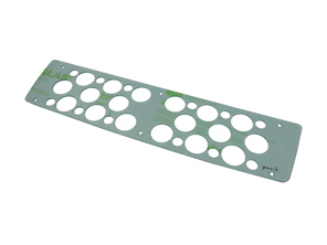 Macrolon plate for Singer rear spoiler. Porsche 964 - TKZ39 - TK Z 39