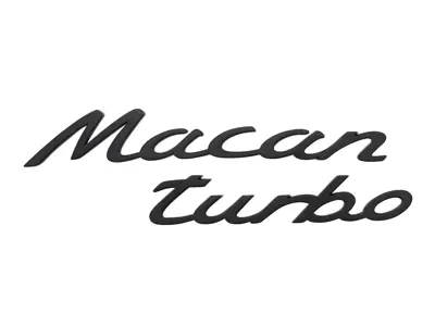 Two-piece magnet set with logo - Macan Turbo - WAP0502080PMAC