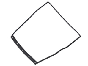 Bonnet seal. Porsche 964 1990-94 / 964 Turbo - 96450412301, 96450412303