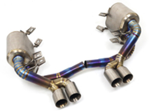 Used Exhaust Muffler / Silencer Titanium DesignTek for Porsche 997