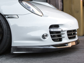 Front lip spoiler Type II Carbon fiber. Porsche 997.2 Turbo - AP997TT605, AP-997TT-605