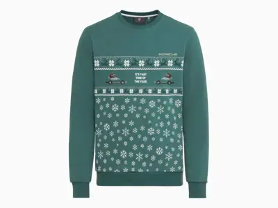 Unisex Sweatshirt, Green - Christmas Themed