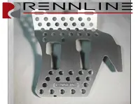 Rennline Aluminium Floor Board. Driver Side. Porsche 911/912/930 TARGA / CABRIO - F04