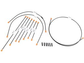 Brake line kit. Porsche 911 1968-71 LHD - 90135561102, 90135561200, 90135561900, 90135562001, 90135562102, 90135562202, 90135562701, 91135565305, 91435560300, 91435569100, 9013556200Y - 1661500510