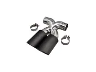 DesignTek Exhaust tail pipes Carbon Finish for Porsche Boxster 987 & Cayman 987C - 3606408702, 98711125402, 98711125401, 98711125830, 98711125831, 98711125300, 98711125501, 98711125601, 98711198100, 98711125730, 98711198130, 98711125860
