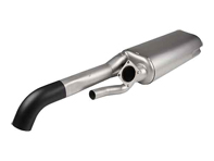 Exhaust muffler / silencer rear box. Porsche 930 Turbo 1975-77 - 92202S, 92.202S, 1620608800, 93011102504, 93011102502 - 92.202S, 1620608800
