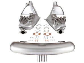 Sport exhaust set with dual centre 'GT3' outlets and 'Big Bore' heat exchanger. Porsche 911 1963-83 - 1620802010, 92.295SSI
