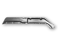 Floor pan outer section. Porsche 911 1966-89 - 911501935RP, 91150196RP, 91150193500, 91150193500GRV, 91150193600, 91150193600GRV, 1683100670, 1683100680, 591071-1, 591072-1 - DAN50193500, DAN50193600, 1683100670, 1683100680, 591071-1, 591072-1