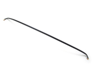 Top windscreen trim, Black. Porsche 928 78-95 - 9285591030470K