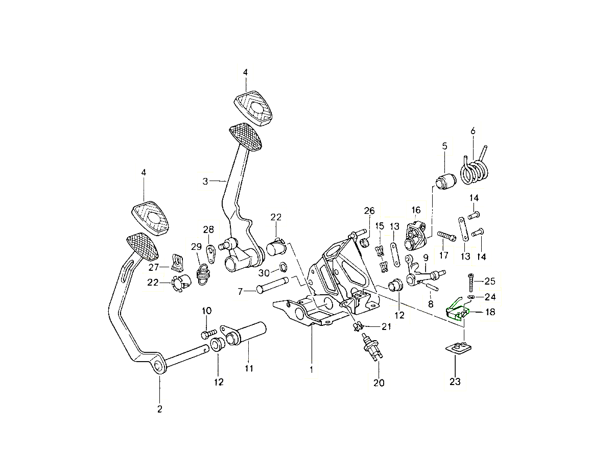 Buy Porsche 964 (911) (19891994) 964 (911) C4 198993 Brake Light