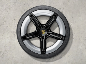 21-inch Mission E Design summer wheel-and-tyre set. Porsche Taycan (MK2) 2024>> - 9J1073663KA - 9J1073663KA