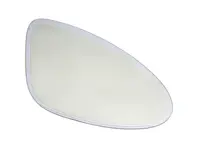 Door mirror glass (Convex), Dimmable, Right for LHD. Porsche 982 Boxster / 982 Cayman - 982857522C - ZJ-7133-R