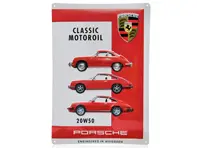 Metal plate – Porsche Classic Motoroil 20W50 - PCG04301060